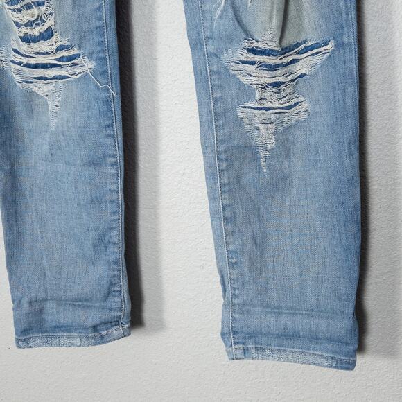 Joe’s Jeans Womens Denim Street Shred Essential Distressed Skinny Medium Wash 29 - Picture 5 of 11